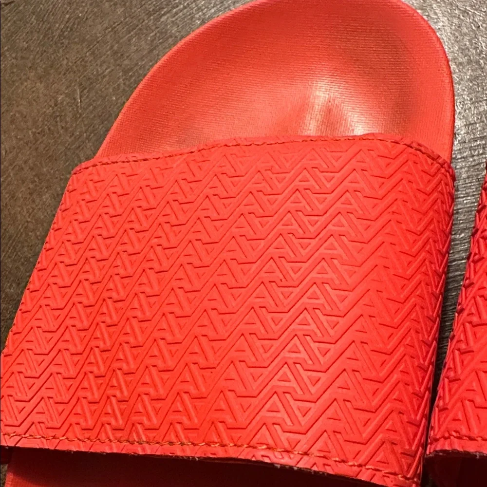 Aldo Fiery Red Orange Slides